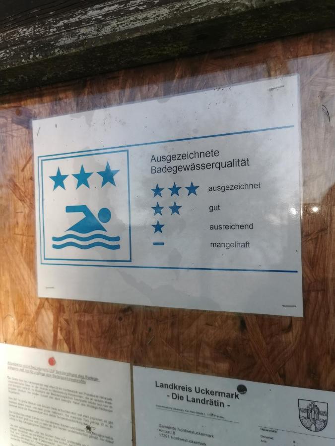 Haus Am See Furstenwerder Exteriör bild